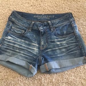 AE jean shorts